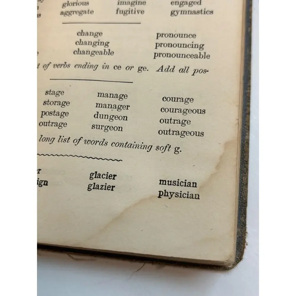 The Mastery of Words Sarah Louise Arnold 1920 Antique Educational Book